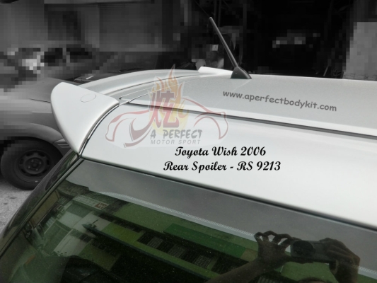 Toyota Wish 2006 Rear Spoiler 