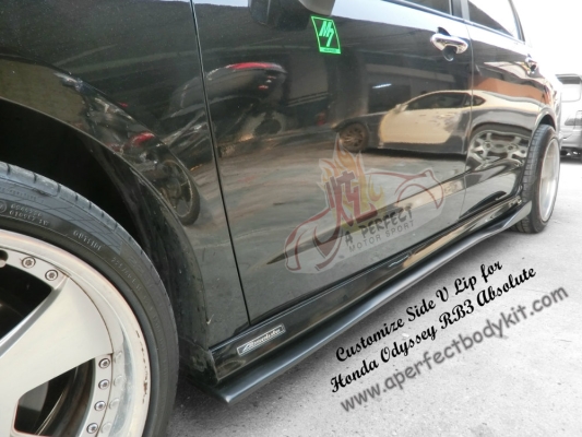 Customize Side V Lip for Honda Odyssey RB3 Absolute 