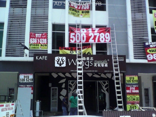 Acrylic 3D Signboard#Aluminium panel at Sri Petaling K.L.