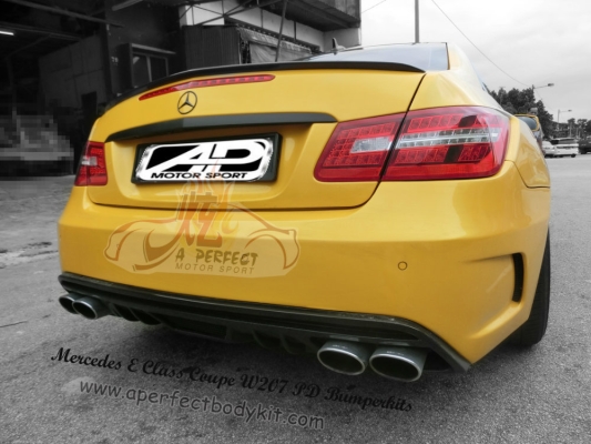 Mercedes E Class Coupe W207 PD Bumperkits 