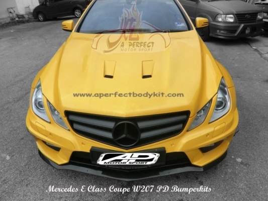 Mercedes E Class Coupe W207 PD Bumperkits 