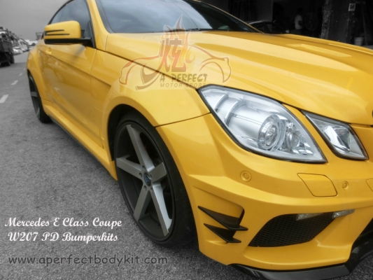 Mercedes E Class Coupe W207 PD Bumperkits 