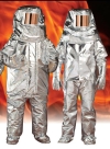 Heat resistant cloth and Thermal conductance and resistance Fire Entry Suit CPA Aluminized Clothing