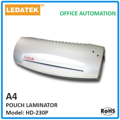 HD-230P A4 Pouch Laminator