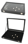 545008 - PENDANT & RING TRAY w COVER (DIAMOND) Jewelry Tray JEWELRY DISPLAYS