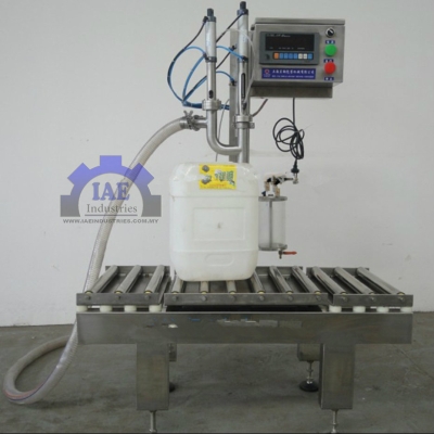 Drum filling machine c/w gear pump