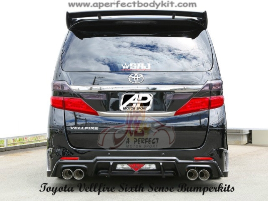 Toyota Vellifer Sixth Sense Bumperkits 