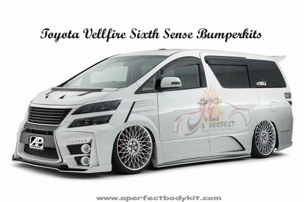 Toyota Vellifer Sixth Sense Bumperkits 