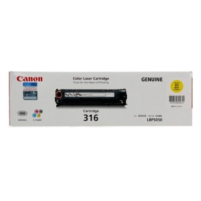 Canon CART 316 Yellow Toner