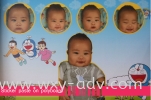 Baby Picture Inkjet Printing Sticker Paste On Polycarbonate Inkjet Printing / Cutting Sticker