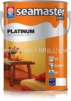 Seamaster Paint Platinum Matt Wall Finish