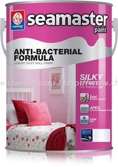 Seamaster Paint ANTI-BACTERIAL FORMULA Luxury Silky Wall Finish Seamaster Paint