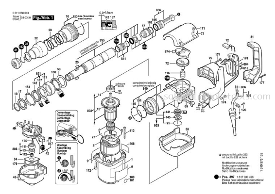 GSH388 DEMOLITION HAMMER