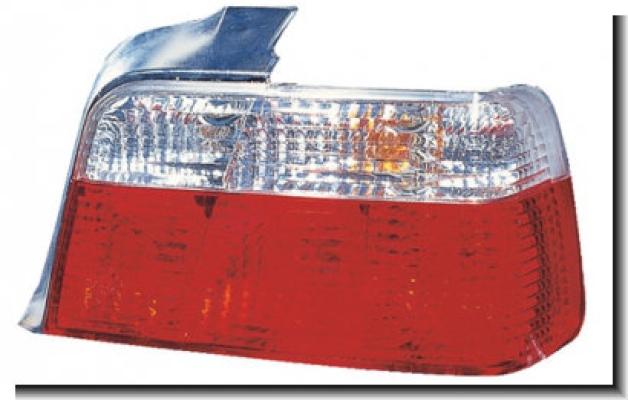 BMW 3 series E36 rear tail light crystal clear 