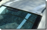 BMW E46 roof spoiler (2 Door) 3 Series E46 BMW