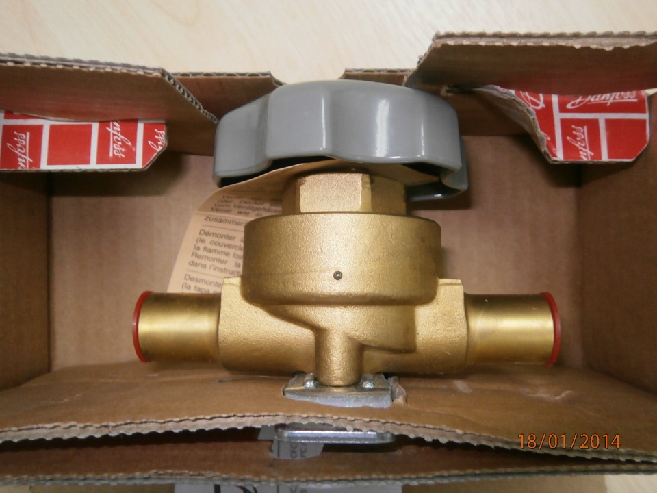 DANFOSS HAND VALVE (SOLDER TYPE)