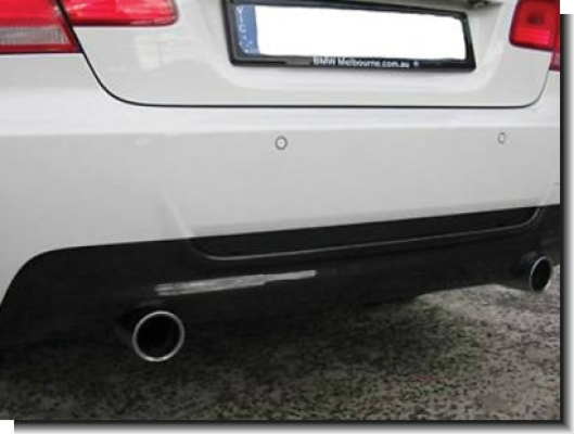 BMW E90 M-TEK difffuser ( 2 hole)