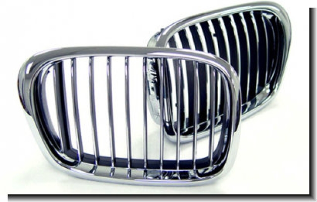 BMW E39 front grill chrome