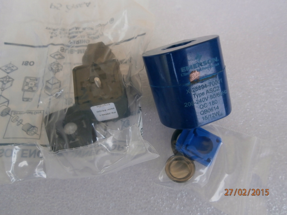EMERSON ASC2 SOLENOID VALVE COIL
