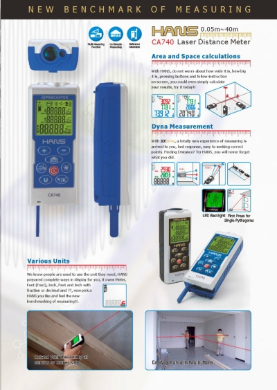 HANS CA740 (0-40M) Laser Distance Meter