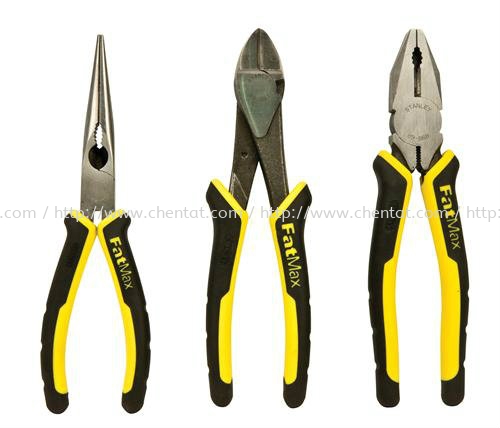  84-538 - 3-Piece FATMAX® Groove Joint Plier Set Fastening Tools Stanley
