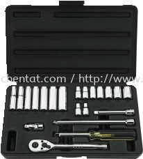 STANLEY - 1/4" DRIVE 21 PIECE FRACTIONAL SOCKET SET 每 6 POINT STANLEY - 1/4" DRIVE 21 PIECE FRACTIONAL SOCKET SET 每 6 POINT Tool Sets / Master Sets / Socket Sets Hand Tools