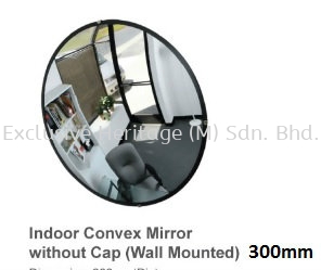 Indoor Convex Mirror Without Cap (Wall Mounted) 300mm