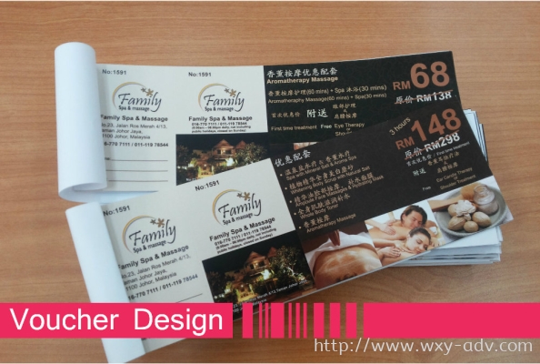 Family Spa & Massage Voucher