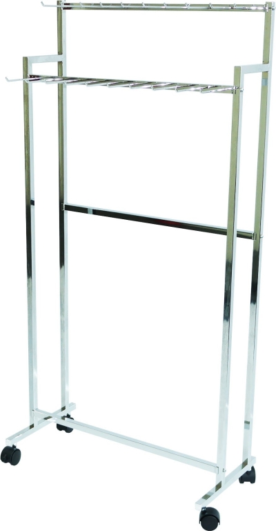 402102 - CHROME BELT STAND 2 LAYERS B013