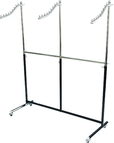 402015 - GARMENT RACK 3 BAR 4' 3023-1B