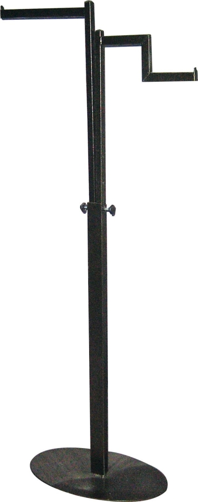 400253 - GARMENT RACK 2 WAYS OVAL BASE