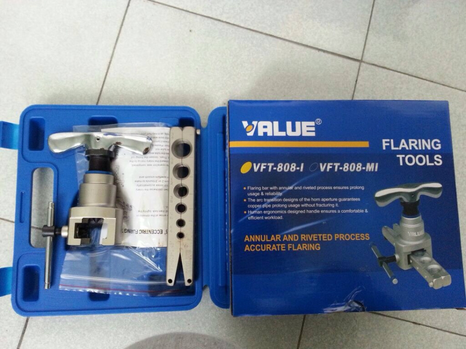 Value VFT-808-I (1/4",5/16",3/8",1/2",5/8",3/4") Flaring Tool