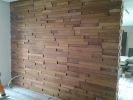 3D Wall Panelling Merbau Wall Panelling Ceiling / Wall / Wooden Hardscape