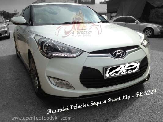 Hyundai Veloster Sequen Style Front Lip 