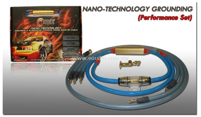 Qmax Nano-Technology Grounding Cable (Performance Set)