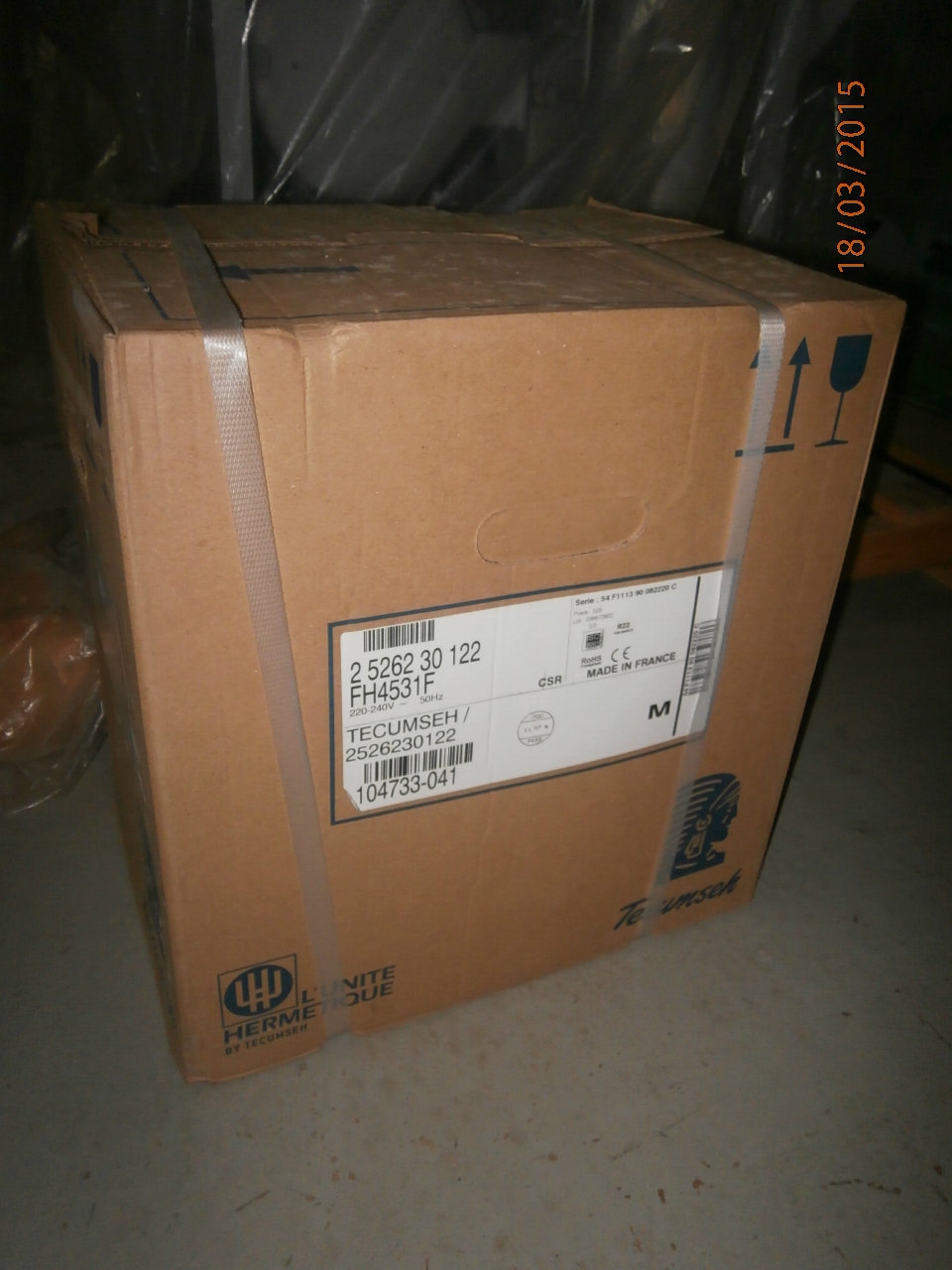 FRANCE TECUMSEH COMPRESSOR