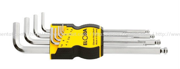 Elora - Ball End Hexagon Key Set, extra long Screwdrivers Hand Tools