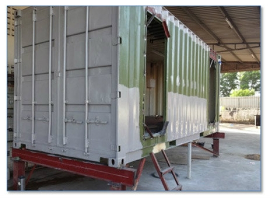 Modification and Fabrication of Container Room