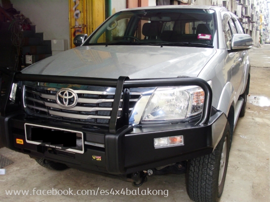 4x4 FRONT HEAVY DUTY IMPORTED BULL BAR , FRONT BUMPER, HILUX, FORD, TRITON, ISUZU, 