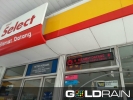 LED display Board supply & Installation @ Johor Bahru Petrol Station Finished Sample