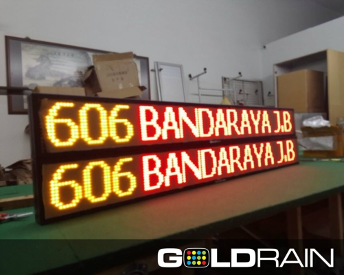 Bus LED Running Light Display Broad