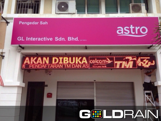 LED Display Signbrond Sample In Johor Area