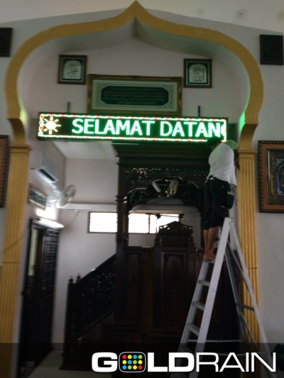 LED Display Signbrond Sample In Johor Area
