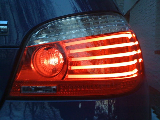 BMW E60 Facelift tail light