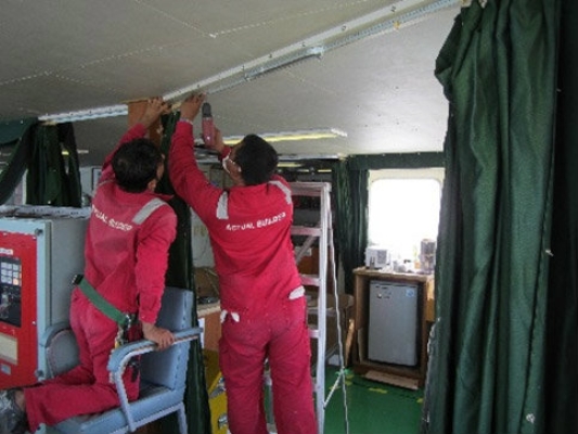 Installation of Curtain Rail