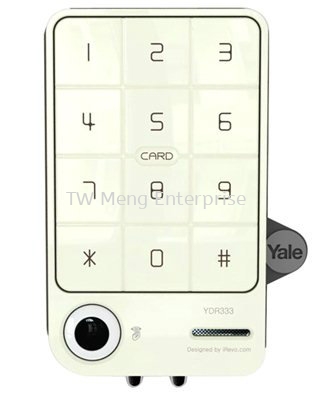 YDR 333 C Digital Door Lock with PIN Code & RF Card Key (Rim Lock)