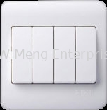 Model No: 31041B 10A 4 Gang 1 Way Switch