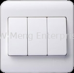 Model No: 31031B 10A 3 Gang 1 Way Switch