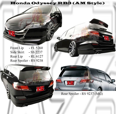 Honda Odyssey RB3 Bodykits 