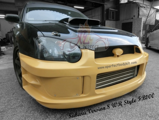 Subaru Version 8 2004 WR Style Front Bumper 